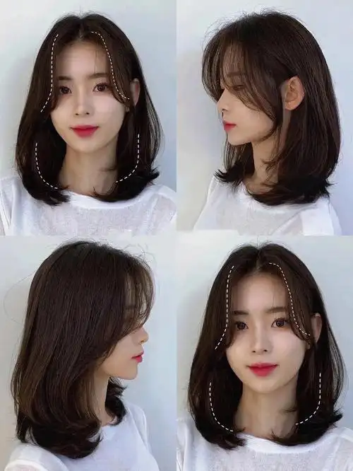 夏季推荐显白发色推荐简约发型