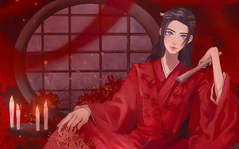 【procreate】红衣鬼主温客行_哔哩哔哩 (゜-゜)つロ 干杯~-bilibili