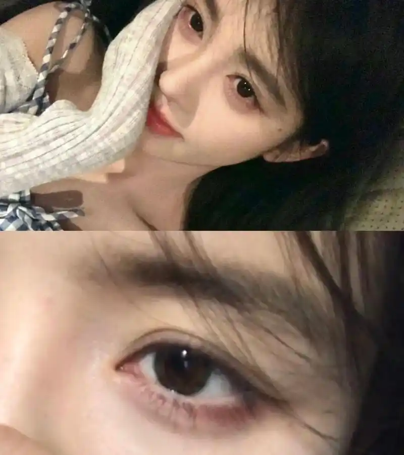 温柔奶咖氛围眼妆|鞠婧祎仿妆楚楚可怜妆容