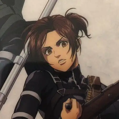 求进击的巨人萨莎原图