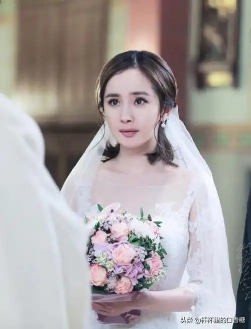 女星「婚纱造型」10:刘诗诗《如果可以这样爱》刘诗诗在《如果可以