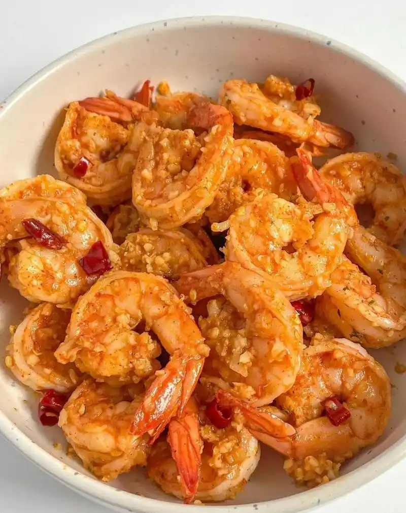 蒜香黄油虾的做法,巨巨好吃!