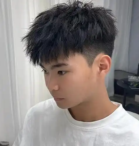 最新韩式摩根烫 路人立马变帅哥