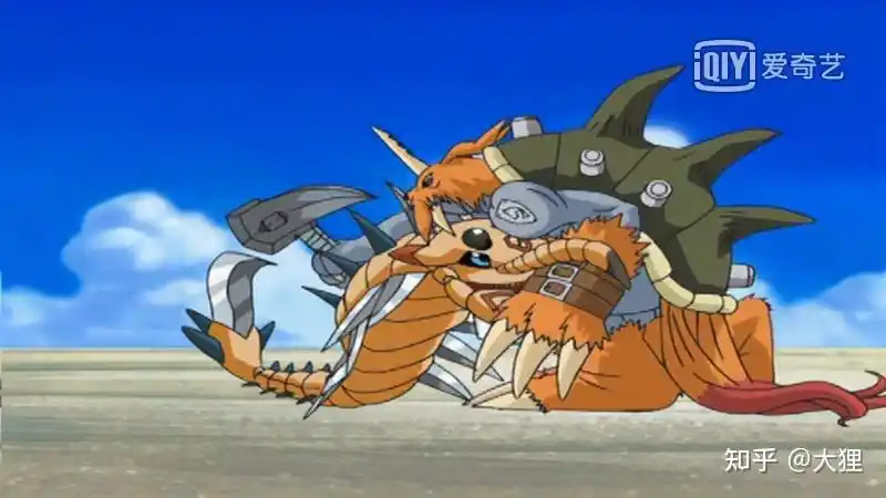 如何评价《数码宝贝》系列里的祖顿兽及其进化体?