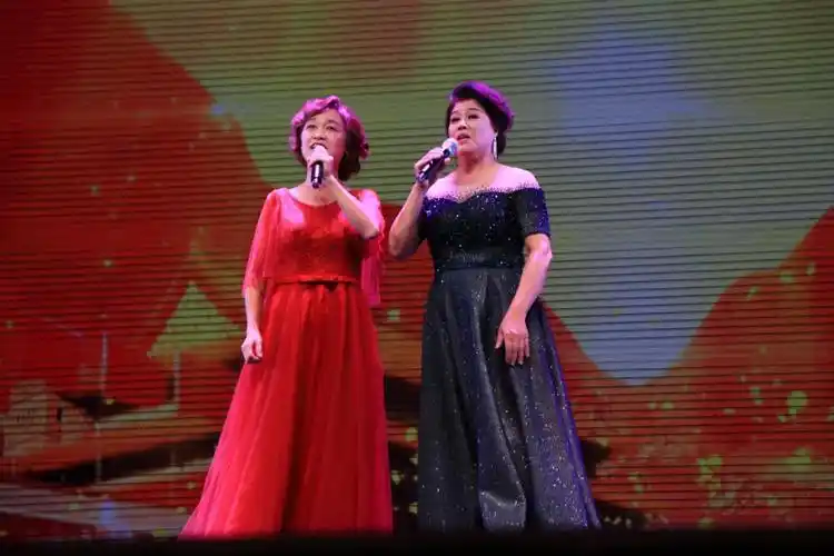 广西医科大学男女声四重唱《共和国之恋》男声独唱《江山无限》古筝