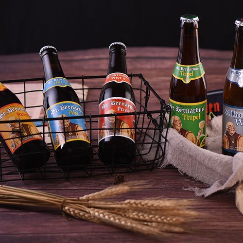 啤酒5瓶包邮比利时进口修道院圣伯纳12号三料修道士啤酒