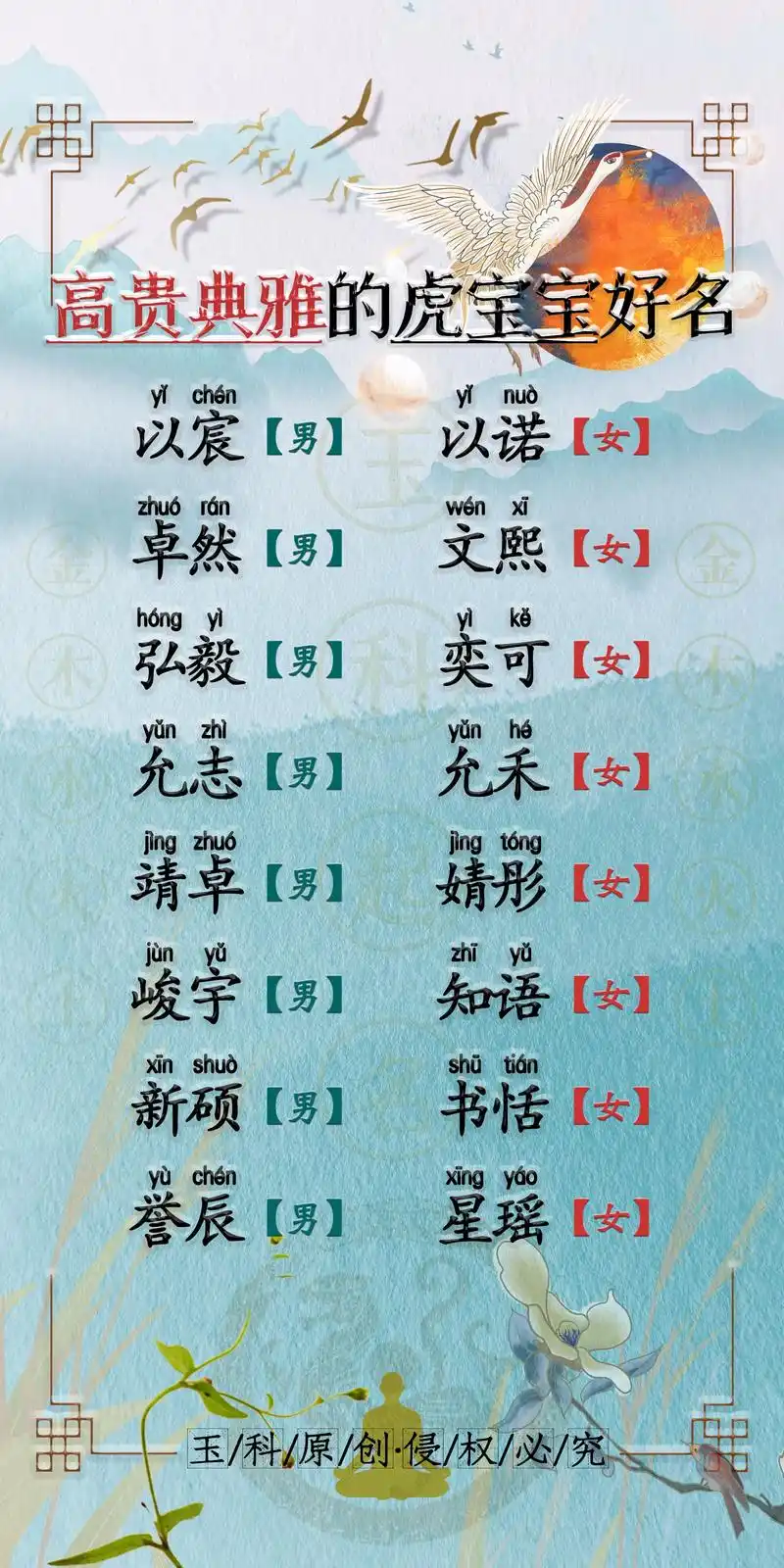 虎宝宝男孩女孩2022年名字.宝宝起名取名大全2022最新版 - 抖音