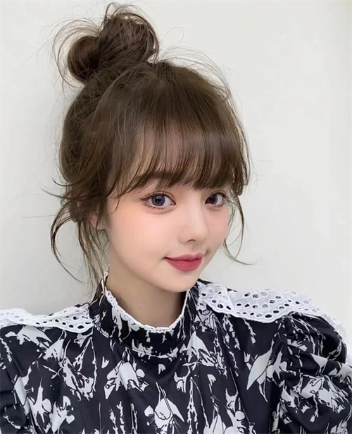 温柔减龄法式刘海 日常无需刻意打理