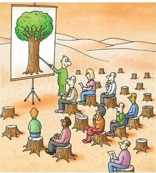 一组精彩的讽刺插画多一个角度解读现实