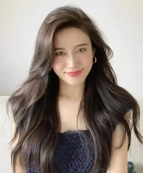 亚麻色头发图片效果图