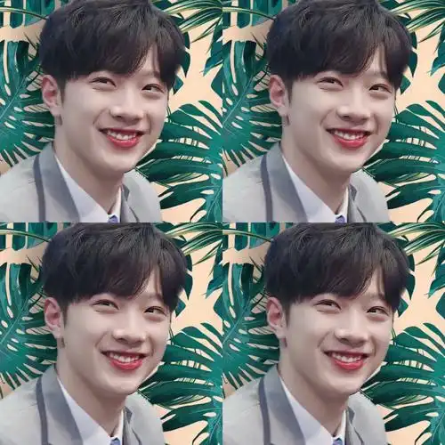 男版produce101 wanna one 忙内赖冠霖 笑起来超可爱 伪酷盖