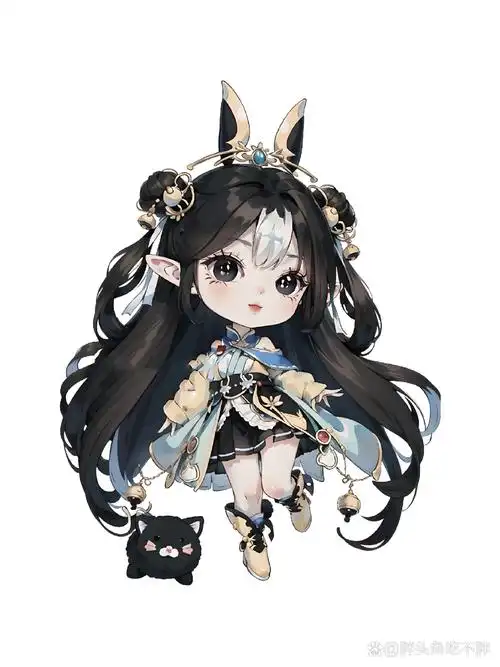 古风q版可爱小美人