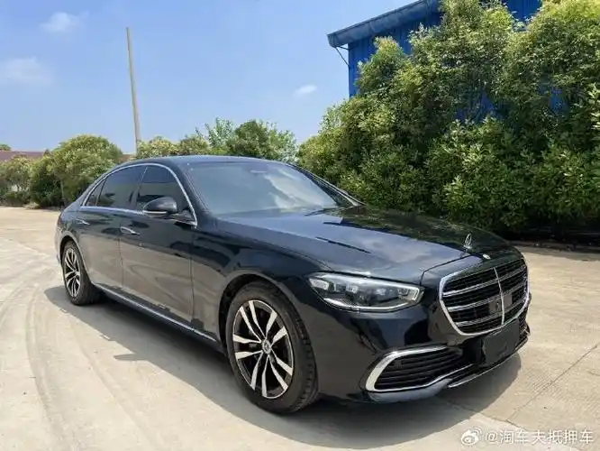 【抵押车】抵押不过户:准23年奔驰s400l豪华型最顶配 指导价107.