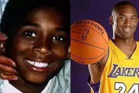 你见过nba这些巨星小时候照片吗?