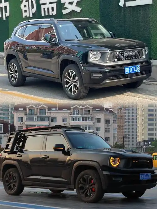 哈弗大狗改装前后对比图_哈弗大狗社区_易车社区