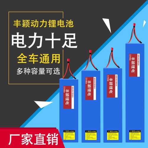丰颖36v48v电动车锂电池批发60v48v36v12ah代驾外卖电瓶电池批发【7天
