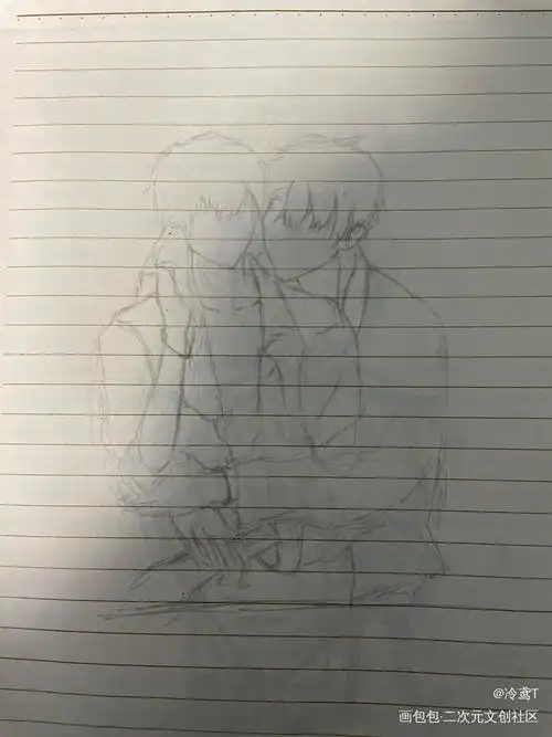 伪装学渣朝俞手绘绘画作品