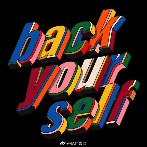 色彩斑斓的英文字效设计欣赏,来自设计师andrew footit!#海报设计