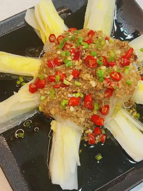 蒜蓉粉丝娃娃菜来啦