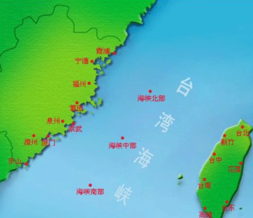 区域,除了美国象征性的有过几回通过,台湾海峡公海图台湾海峡公海地图