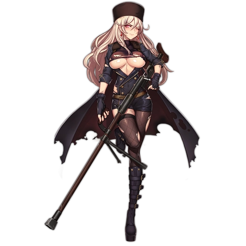 少女前线官方人物立绘图片之步枪类四星含大破图鉴