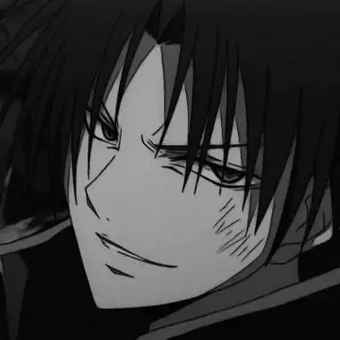 黑暗系男生动漫头像黑白,沉默的存在,都很无奈