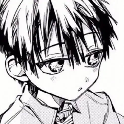 动漫男头柚木普黑白侵删