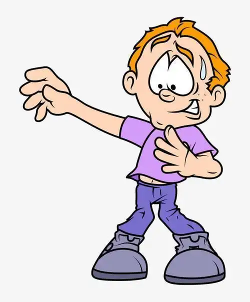 男孩害怕简笔画简笔画人物表情害怕 第1页害怕的人物简笔画哭大哭委屈