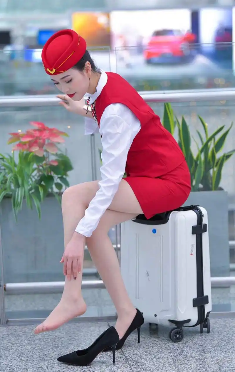 二表姐空姐,丝袜制服,机场篇