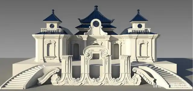 圆明园修复效果图