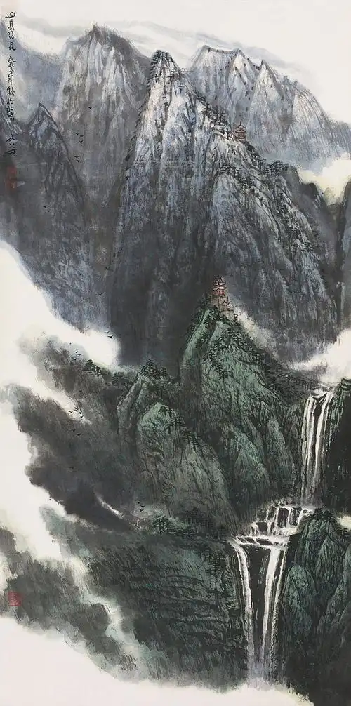 王文芳画家《充满祥和 恬静的地域风情》