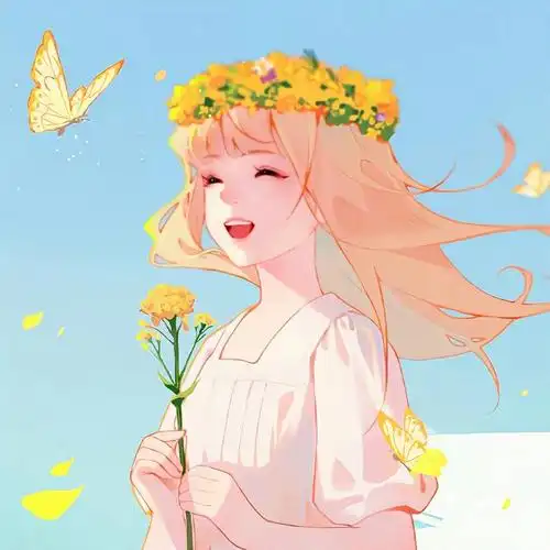 女生头像丨治愈系笑容