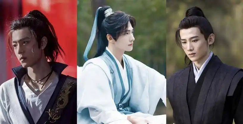 杨洋帅,肖战,王一博少年感十足_图片_微博_来源