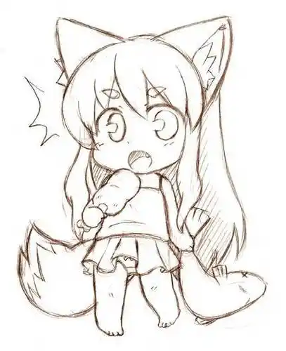 简笔画--q版活泼开心女孩的画法关于动漫人眼睛的素描简笔画人物