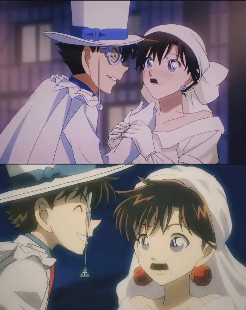 黑羽快斗 #中森青子 #名侦探柯南#怪盗基德 快青永恒! - 抖音