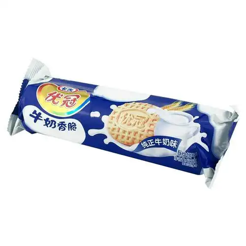 【柯丽蜜零食】达能优冠 牛奶香脆饼干 100克