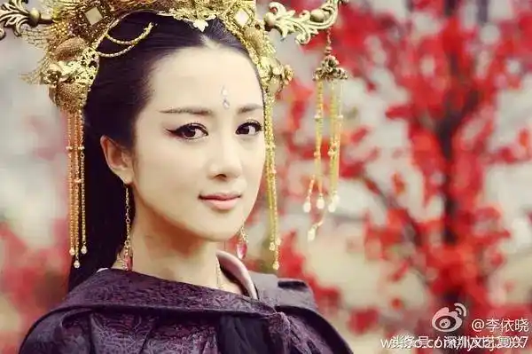 李依晓1983年生,这剧2012年12月开机拍摄时,李依晓跟蔡少芬当年拍洛神