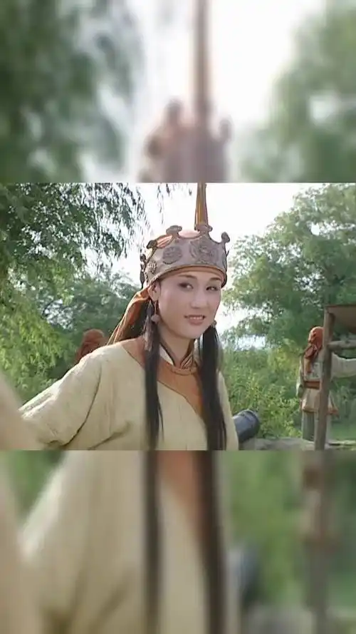 男子带苏三娘骑马三娘环顾四周喜形于色