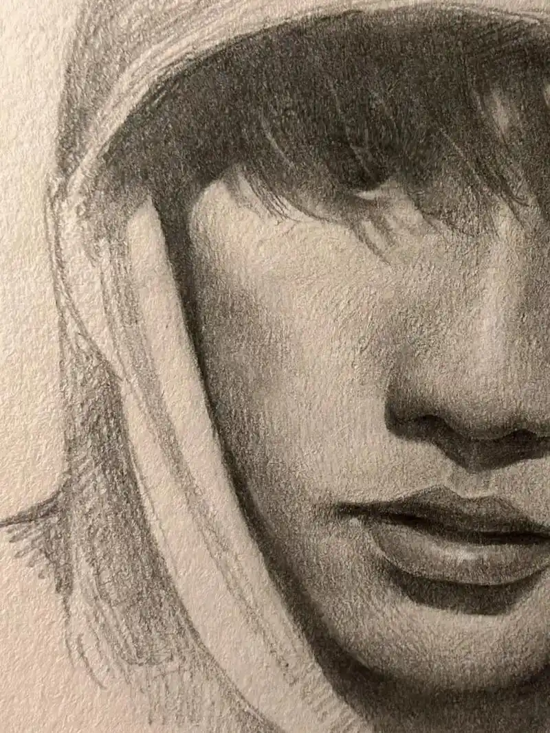 永远保持热爱.#画画 #素描 #手绘 #周杰伦 #美术生 - 抖音