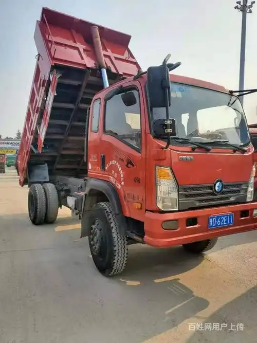 17年国五重汽王牌160 4米蓝牌自卸车 个人户