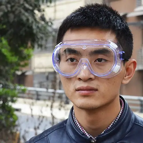 护目镜平光镜防飞溅防护镜不起雾眼镜实验术后男眼睛防尘工作劳保