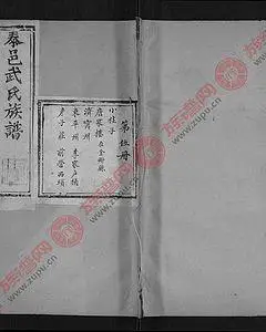武氏族谱-武氏家谱-武氏家谱查询-炎黄武氏网