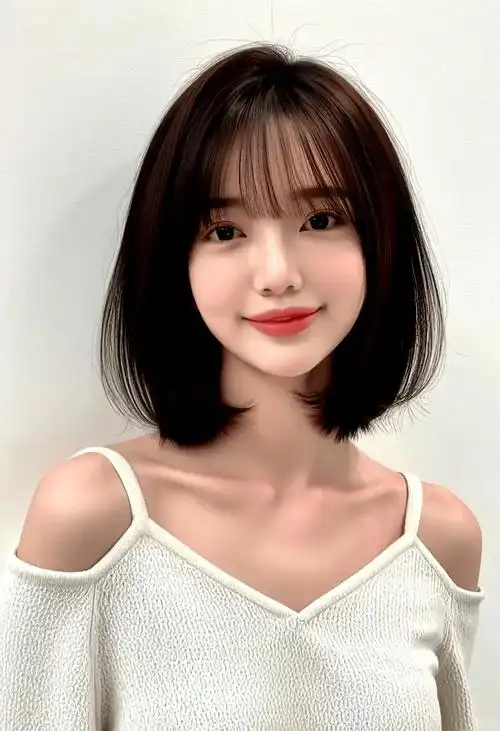 一键开启圆脸的发型秘籍5款适合圆脸的发型剪完大变样