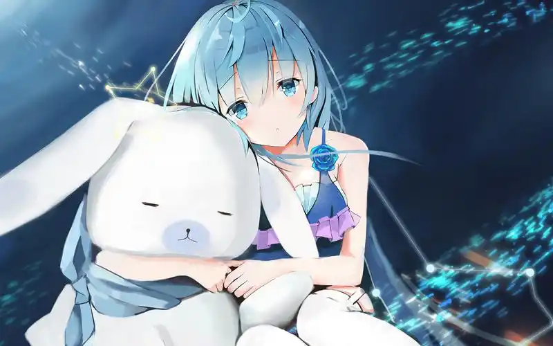 同人手绘动漫美女二次元壁纸图片