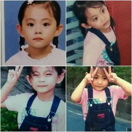 周子瑜童年照曝光!水汪大眼,高挺鼻「母胎美女」认证