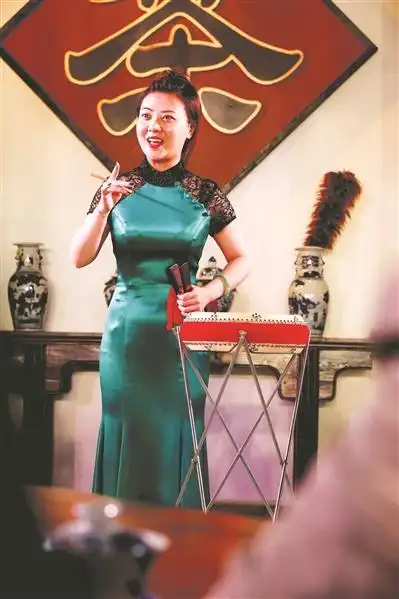 骆派京韵大鼓传承人李想倾情表演.