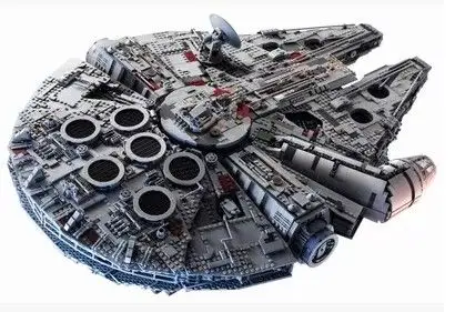 全新乐高lego75252星球大战75192新千年限量珍藏版玩具塑料积木