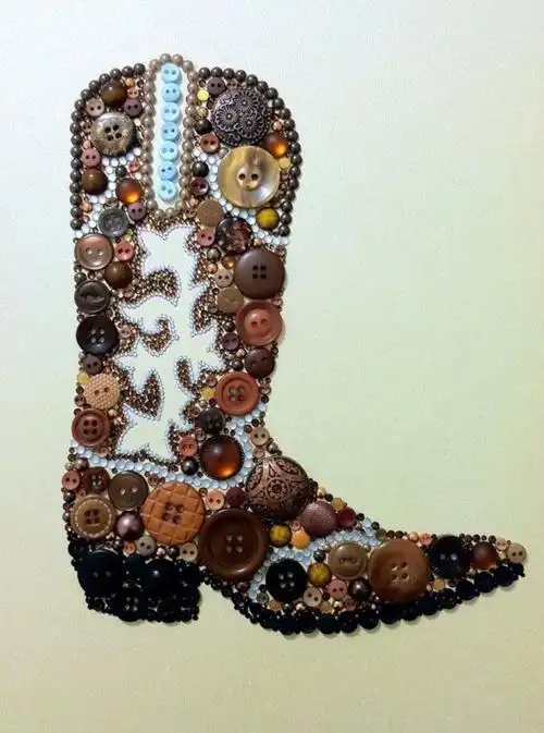 手工达人的纽扣创意diy作品