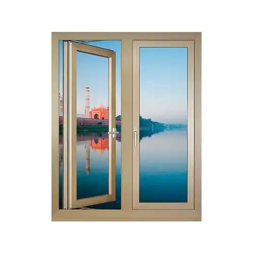 温州框架玻璃真空隔音专业门窗贺居断桥全景断桥铝窗