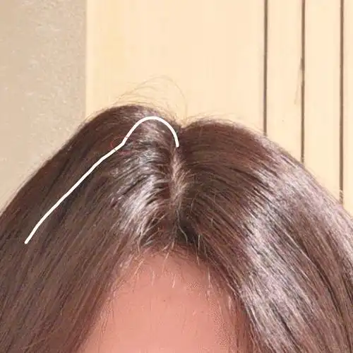 不过下面的头发稍微夹一下就行了,不需要太蓬松补救b:用大卷发棒往后